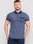 D555 AXFORD Print Polo Shirt - Pikeepaidat - Miesten isot pikeepaidat