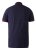 D555 Sloane Polo Shirt With Chest Embroidery Navy - Pikeepaidat - Miesten isot pikeepaidat