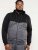 D555 Finnley Couture Hoody With Chest Embroidery Black - Hupparit ja collegepaidat - Miesten hupparit ja collegepaidat isot koot