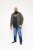 D555 Antonio Camo Printed Zip Through Hoody - Hupparit ja collegepaidat - Miesten hupparit ja collegepaidat isot koot