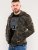 D555 Antonio Camo Printed Zip Through Hoody - Hupparit ja collegepaidat - Miesten hupparit ja collegepaidat isot koot