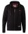 D555 Marble Full Zip Hoodie Black - Hupparit ja collegepaidat - Miesten hupparit ja collegepaidat isot koot