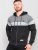 D555 Kipling Full Zip Hoodie Black - Hupparit ja collegepaidat - Miesten hupparit ja collegepaidat isot koot