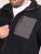 D555 Damien Micro Fleece Zip Through Hoody Musta/Harmaa - Hupparit ja collegepaidat - Miesten hupparit ja collegepaidat isot koot