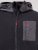 D555 Damien Micro Fleece Zip Through Hoody Musta/Harmaa - Hupparit ja collegepaidat - Miesten hupparit ja collegepaidat isot koot