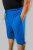 20 Nodi Short Leg Sports Pants in Combed Cotton Jersey Blue - Collegehousut ja collegeshortsit - Miesten Isot collegehousut ja collegeshortsit