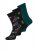 Jack & Jones Pineapple Skulls Sukat Musta 3 paria - Alusvaatteet & uimavaatteet - Miesten Isot alusvaatteet 