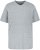 JP1880 702415 V-aukkoinen t-paita Harmaa melange - T-paidat - Isot T-paidat 2XL – 14XL