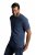 JP1880 702415 V-aukkoinen t-paita Keskisininen melange - T-paidat - Isot T-paidat 2XL – 14XL