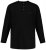 JP1880 702555 Pitkähihainen Henley-paita Musta - T-paidat - Isot T-paidat 2XL – 14XL