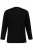 JP1880 702555 Pitkähihainen Henley-paita Musta - T-paidat - Isot T-paidat 2XL – 14XL