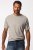 JP1880 702637 Pyöreäaukkoinen t-paita 2 kpl Harmaa melange - T-paidat - Isot T-paidat 2XL – 14XL