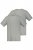 JP1880 702637 Pyöreäaukkoinen t-paita 2 kpl Harmaa melange - T-paidat - Isot T-paidat 2XL – 14XL