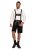JP1880 Genuine Leather Traditional Lederhosen Shorts Black - Shortsit - Shortsit, isot koot – W40-W60