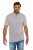 JP1880 708420 Henley-paita 2 kpl Harmaa melange - T-paidat - Isot T-paidat 2XL – 14XL