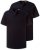 JP1880 708420 Henley-paita 2 kpl Tummansininen - T-paidat - Isot T-paidat 2XL – 14XL