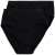 Ulla Popken 711214 Alushousut 2 kpl Musta - Alushousut - 