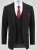 D555 Ted 4 Way Stretch Tailored Suit Jacket Musta - Puvut ja pikkutakit - Pukuja suurissa mitoissa