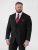 D555 Ted 4 Way Stretch Tailored Suit Jacket Musta - Puvut ja pikkutakit - Pukuja suurissa mitoissa