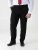 D555 Ted 4 Way Stretch Tailored Trouser Musta - Puvut ja pikkutakit - Pukuja suurissa mitoissa