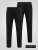 D555 Ted 4 Way Stretch Tailored Trouser Musta - Puvut ja pikkutakit - Pukuja suurissa mitoissa