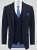 D555 Ted 4 Way Stretch Tailored Suit Jacket Tummansininen - Puvut ja pikkutakit - Pukuja suurissa mitoissa