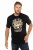 JP1880 Guns N’ Roses Skull Comfort Fit Band T-Shirt Black - T-paidat - Isot T-paidat 2XL – 14XL