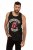 JP1880 Rolling Stones Graphic Band Tank Top Black - T-paidat - Isot T-paidat 2XL – 14XL
