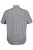 JP1880 722860 Lyhythihainen ruudullinen kauluspaita Musta - Kauluspaidat - Miesten isot kauluspaidat 2XL – 8XL