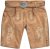 JP1880 Premium Goat Suede Staghorn Embroidery Shorts Leather Brown - Shortsit - Shortsit, isot koot – W40-W60
