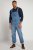 JP1880 Dungarees Denim Adjustable Straps Blue - Farkut ja housut - Miesten isot farkut ja isot housut W40-W70