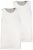 JP1880 796858 Hihaton paita 2 kpl Valkoinen - T-paidat - Isot T-paidat 2XL – 14XL