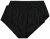 Ulla Popken 800279 Raidalliset alushousut 2 kpl Musta - Alushousut - 