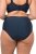 Ulla Popken 800279 Raidalliset alushousut 2 kpl Tummansininen - Alushousut - 