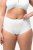 Ulla Popken 800279 Raidalliset alushousut 2 kpl Valkoinen - Alushousut - 