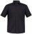 JP1880 804891 Lyhythihainen kauluspaita Musta - Kauluspaidat - Miesten isot kauluspaidat 2XL – 8XL