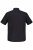 JP1880 804891 Lyhythihainen kauluspaita Musta - Kauluspaidat - Miesten isot kauluspaidat 2XL – 8XL