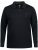 JP1880 Jay-Pi QuickDry Long Sleeve Golf Polo Shirt Black - Urheiluvaatteet & ulkoilu - Miesten urheiluvaatteet isot koot