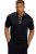 JP1880 Jay-Pi Golf Polo Shirt Black - Urheiluvaatteet & ulkoilu - Miesten urheiluvaatteet isot koot