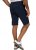 JP1880 Jay-Pi Flexnamic Bermuda QuickDry Golf Shorts Navy Blue - Urheiluvaatteet & ulkoilu - Miesten urheiluvaatteet isot koot