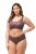 Ulla Popken 811602 Alushousut pitsillä Ruskea - Alushousut - 