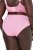 Ulla Popken 811602 Alushousut pitsillä Roosa - Alushousut - 
