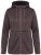 Ulla Popken 812880 Neulefleecetakki teddyfleecellä Taupe - Fleecevaatteet - 