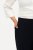 Ulla Popken 813306 Leveälahkeiset puvunhousut joustovyötäröllä Tummansininen - Kangashousut - Naisten plus-size kangashousut