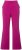 Ulla Popken 813306 Leveälahkeiset puvunhousut joustovyötäröllä Magenta - Kangashousut - Naisten plus-size kangashousut