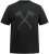 JP1880 Double Axe Design & Vintage Look T-Shirt Black - T-paidat - Isot T-paidat 2XL – 14XL