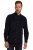 JP1880 Modern Fit Buttoned Collar Cotton Shirt Navy Blue - Kauluspaidat - Miesten isot kauluspaidat 2XL – 8XL