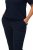 Ulla Popken 821244 Pilkullinen pyjama Tummansininen - Pyjama/Loungewear - 