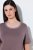 Ulla Popken 821244 Pilkullinen pyjama Ruskea - Pyjama/Loungewear - 