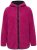 Ulla Popken 823371 Huppullinen teddytakki tikatuilla taskuilla Fuksia - Fleecevaatteet - 